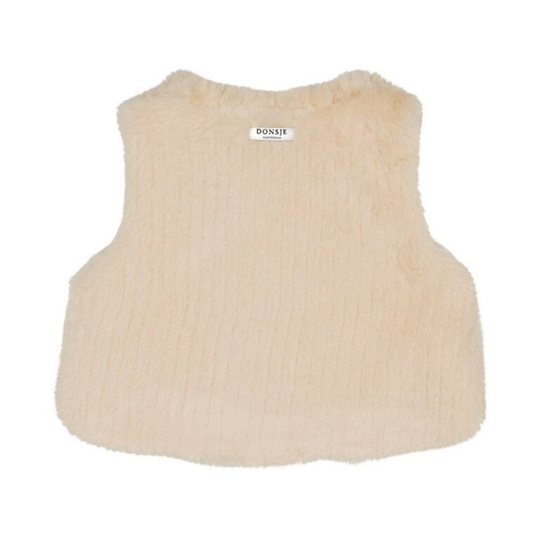 Donsje Amsterdam Donsje - Tinge gilet Soft sandy teddy