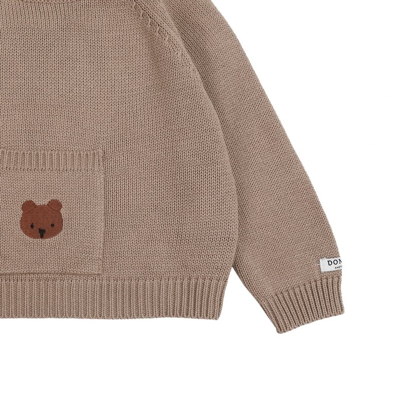 Donsje Amsterdam Donsje - Loeke sweater bear hazelnut