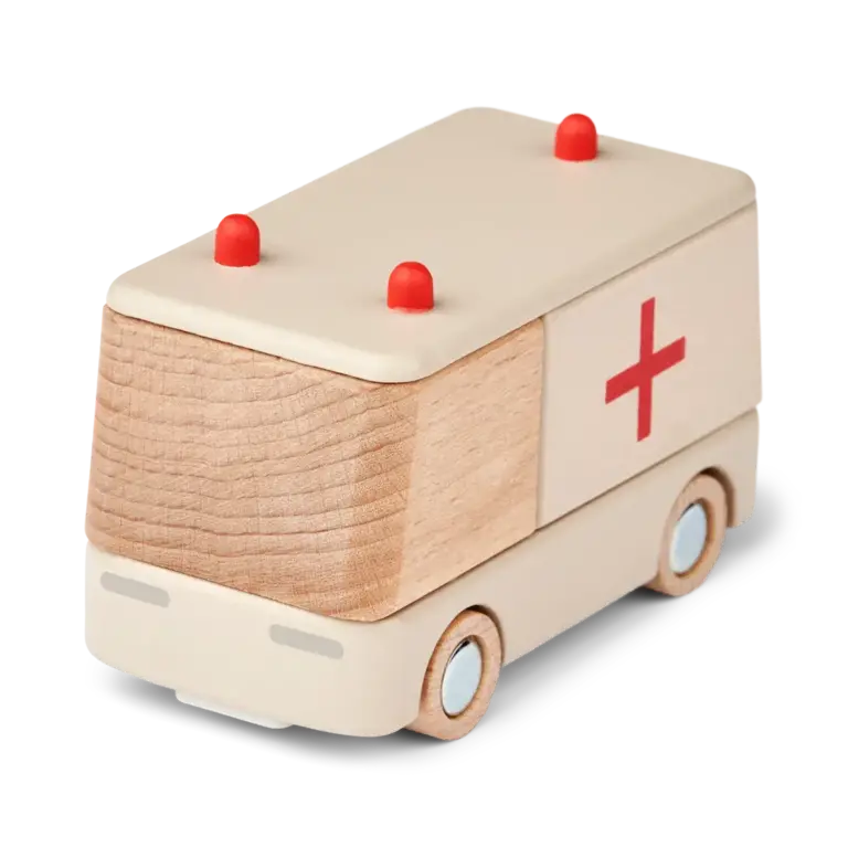 Liewood Liewood - Village ambulance red/sandy