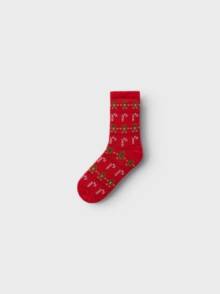 Name It Name it - Christmas 3p sock Jolly Green