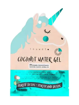 inuwet INUWET  UNICORN PURITY DETOX BIO CELLULOSE FACE MASK