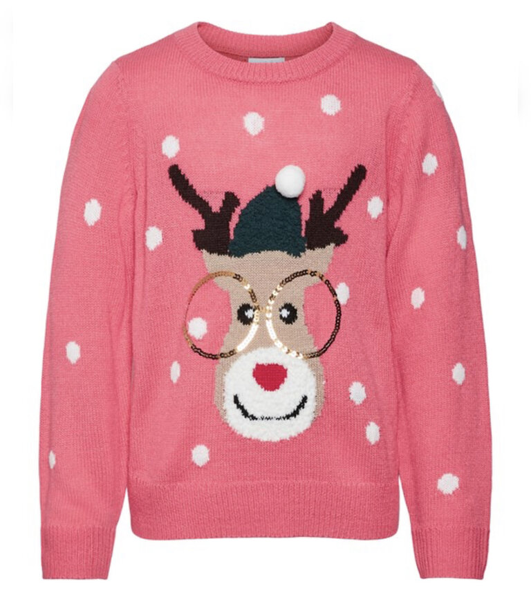Vero moda girl Vero moda - Pink Kerst sweater