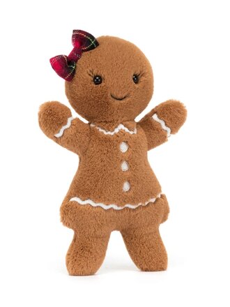 Jellycat Jolly Gingerbread Ruby Original Jellycat Jolly Gingerbread Ruby Original