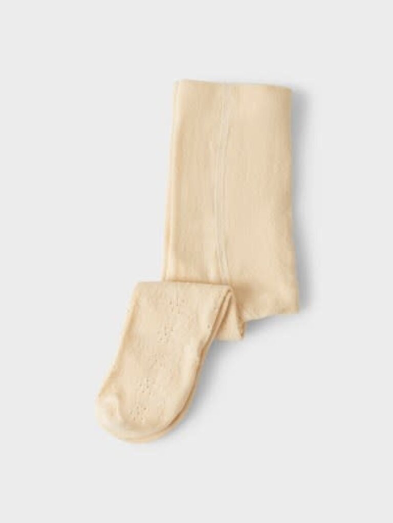 Lil' Atelier Lil Atelier - Ilso pointelle pantyhose Wood Ash