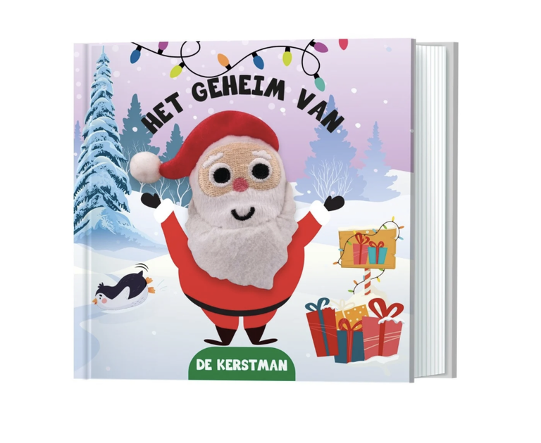 Boeken Vingerpopboek - Het geheim van de Kerstman