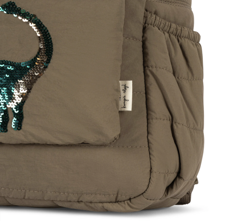 Konges Sløjd Konges slojd - Juno Quilted Sequin Backpack DINO