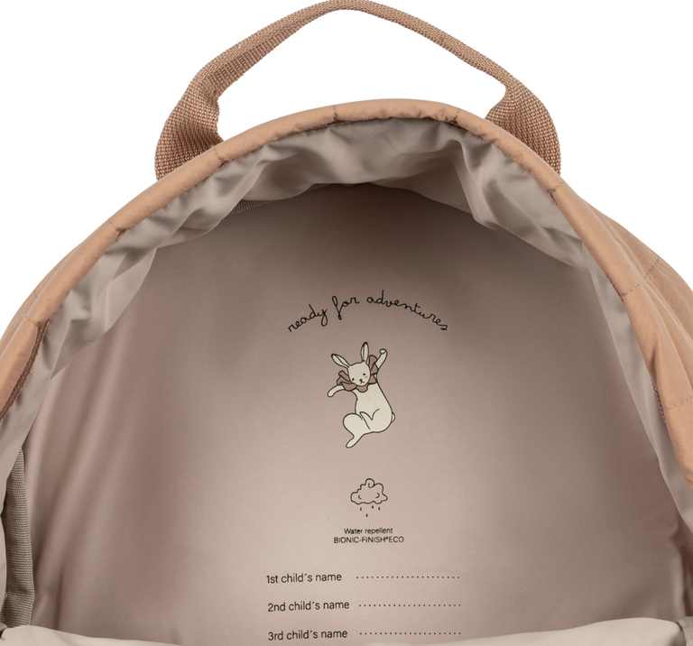Konges Sløjd Konges slojd - Juno Quilted Sequin Backpack CHERRY