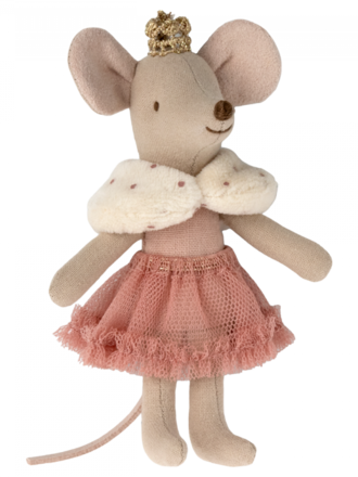 Maileg Maileg -Princess mouse, Little sister in matchbox Maileg Maileg -Princess mouse, Little sister in matchbox