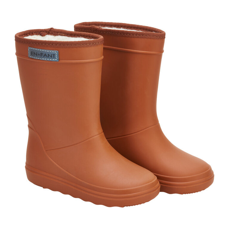 Enfant Enfant - Thermo boots Leather brown