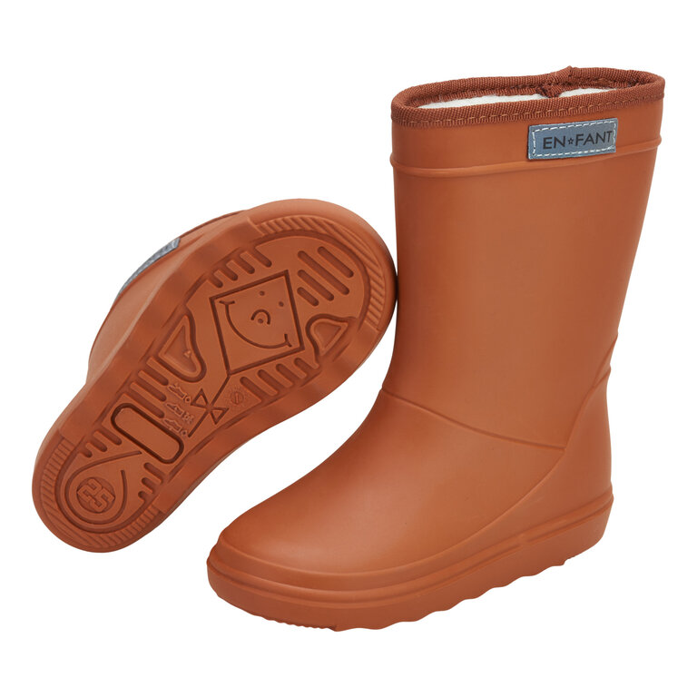 Enfant Enfant - Thermo boots Leather brown