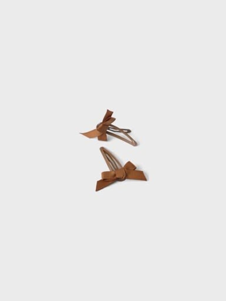 Lil' Atelier Lil Atelier - Rinja 2P hair clips Golden brown