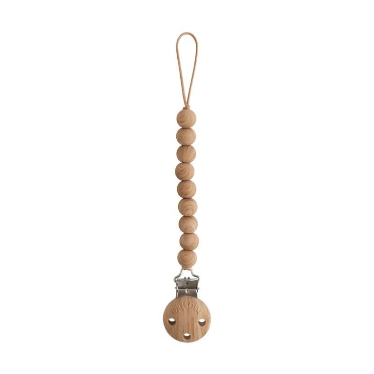 Mushie MUSHIE - SPEENKETTING HERA - FAUX WOOD