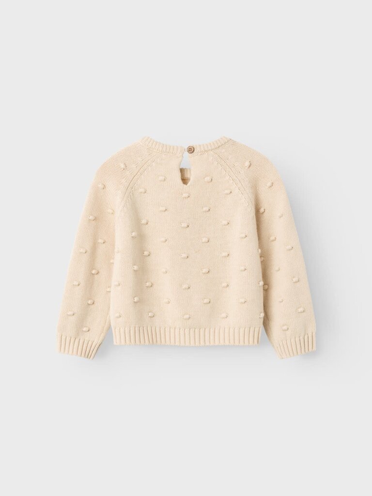 Lil' Atelier Lil Atelier - gable knit fog