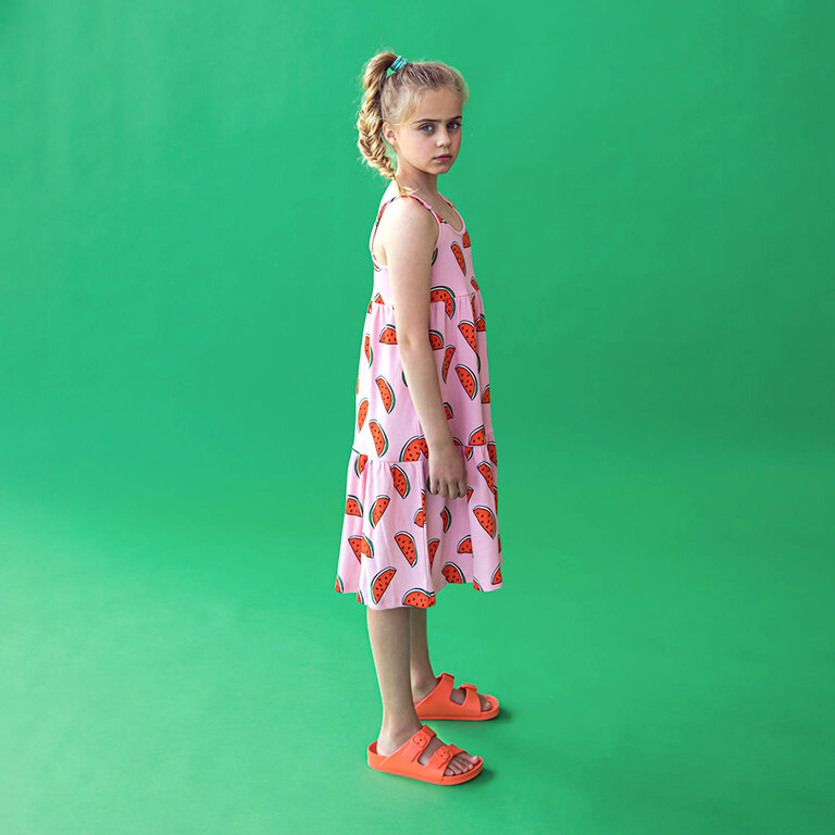 Carlijnq CarlijnQ - Watermelon halter dress