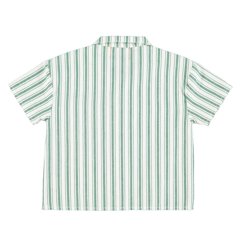 piupiuchick Piupiuchick - hawaiian shirt stripes green