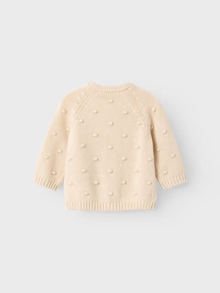 Lil' Atelier Lil Atelier - Gable ls knit card fog