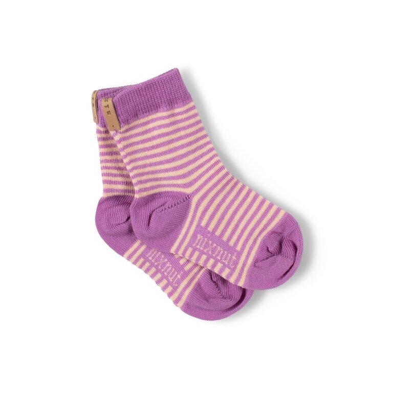 Nixnut Nixnut - Striped socks Lotus