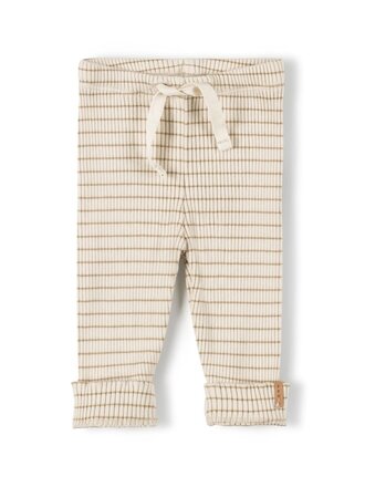 Nixnut Nixnut - Rib legging Biscuit Stripe