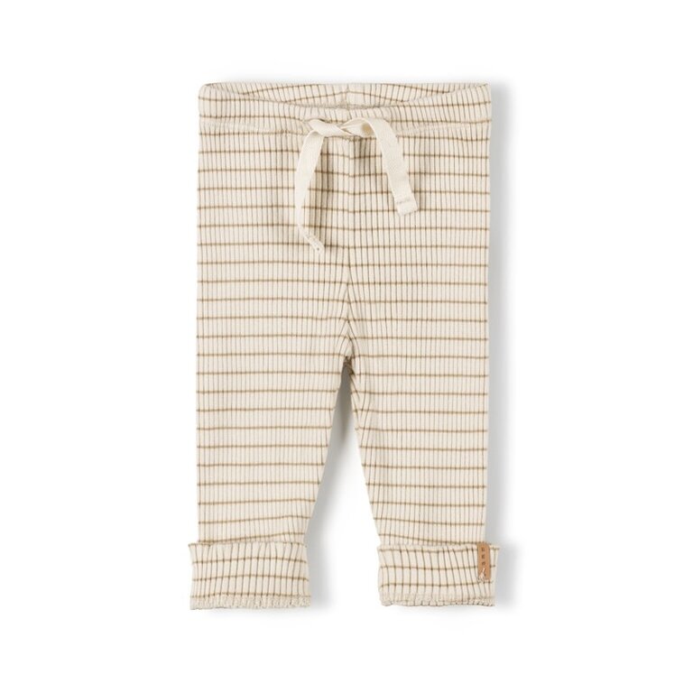 Nixnut Nixnut - Rib legging Biscuit Stripe