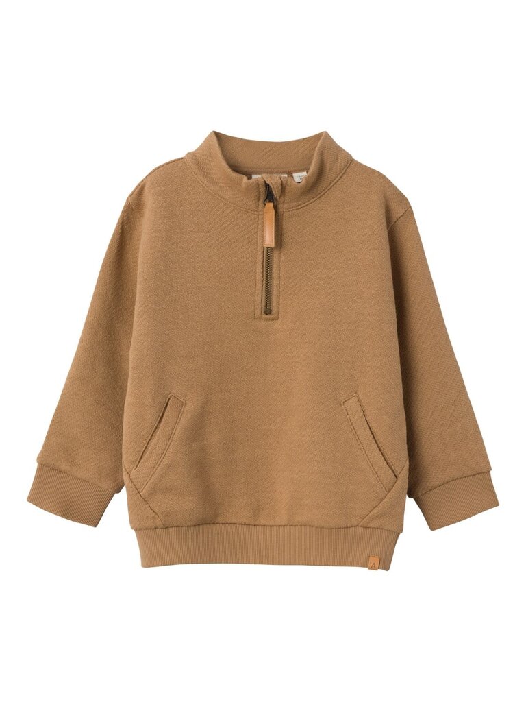 Lil' Atelier Lil atelier - Birk sweat zip tigers eye