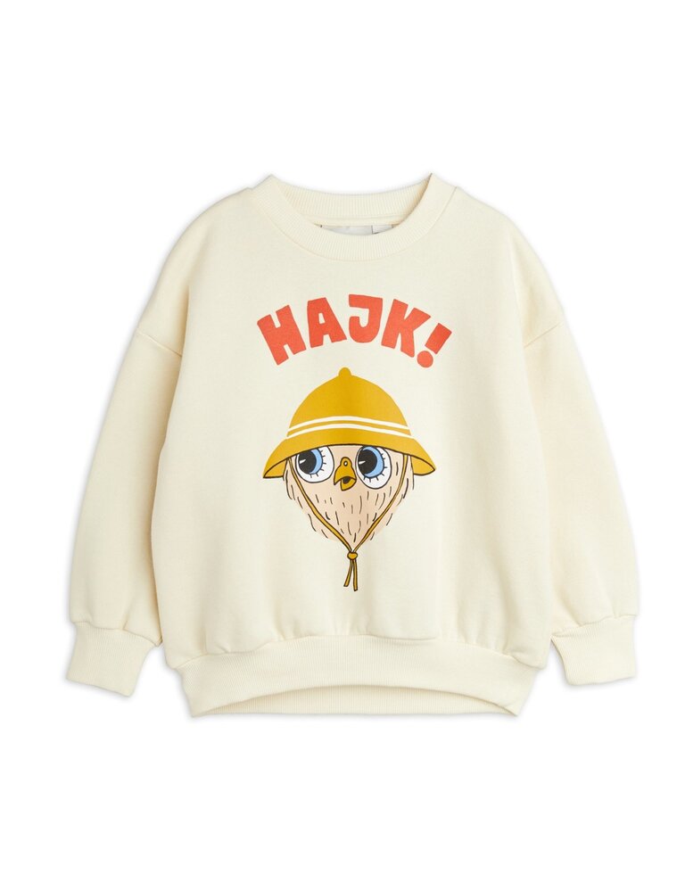 mini rodini Mini Rodini -Hike sp sweatshirt white