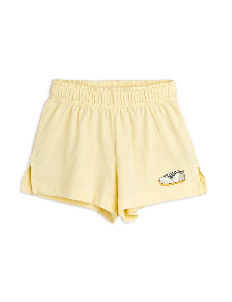 mini rodini Mini Rodini -Jogging emb shorts yellow
