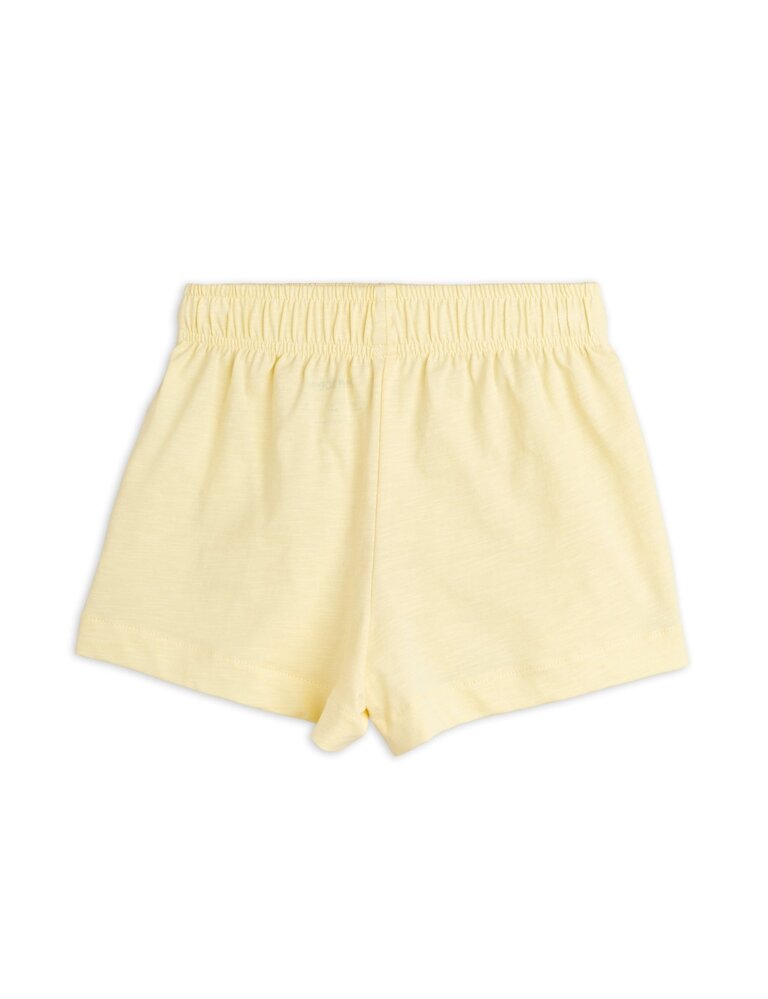 mini rodini Mini Rodini -Jogging emb shorts yellow