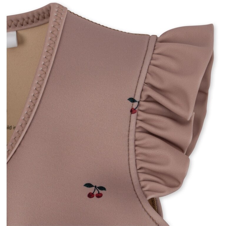 Konges Sløjd Konges slojd - NEOPRENE FLOAT FRILL VEST CHERRY