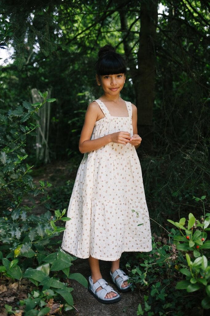 Daily Brat daily brat - Maelie dress ivory flower