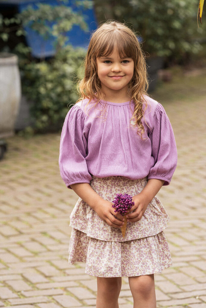 House of Jamie house of jamie - ruffled skirt Lavender Blossom