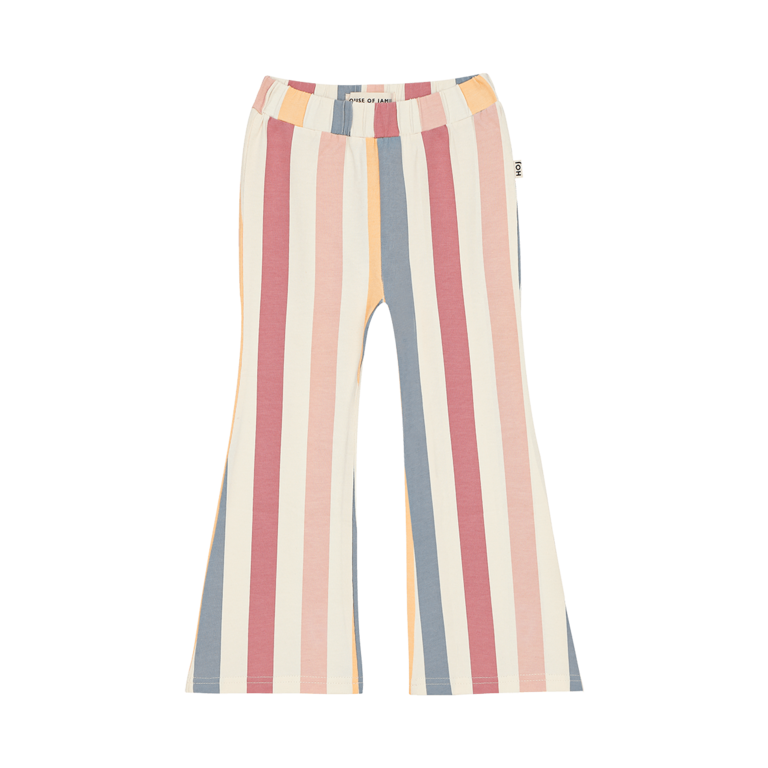 House of Jamie house of jamie - flared pants rainbow stripes