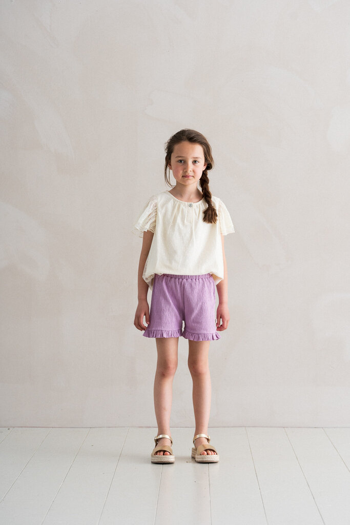 House of Jamie house of jamie - ruffled short Lavender