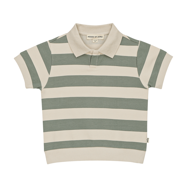 House of Jamie House of jamie - relaxed polo sea stripes