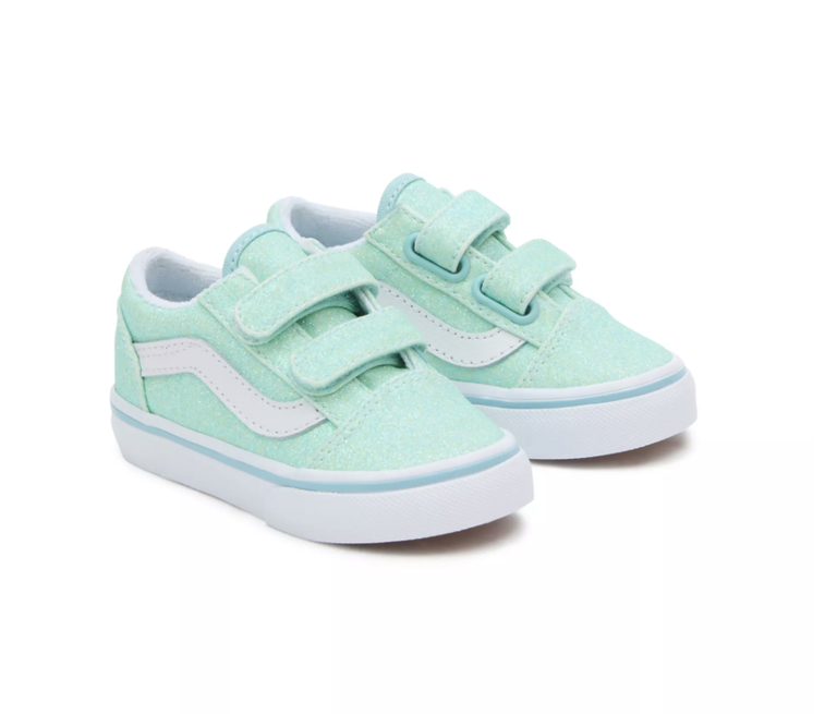 Vans Vans - Old Skool V GLITTER PASTEL BLUE