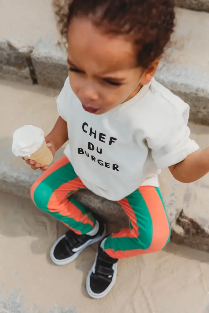 Sproet & Sprout Sproet & Sprout -TERRY T-SHIRT CHEF DU BURGER