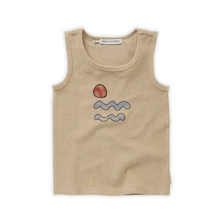 Sproet & Sprout Sproet & Sprout - TANKTOP BOYS WAVES