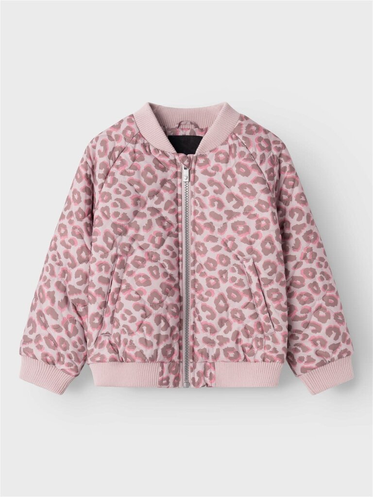 Name It Name it - Leopard bomber pink
