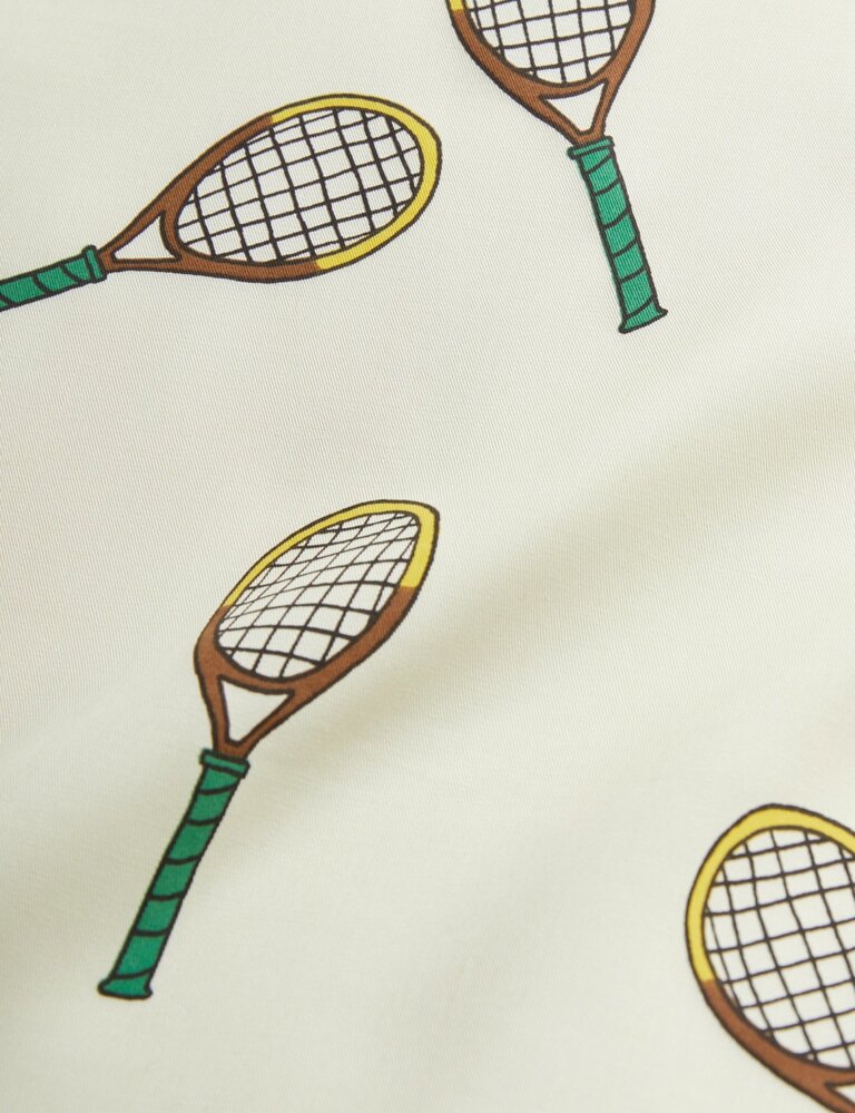 mini rodini Mini rodini -Tennis aop woven ss shirt