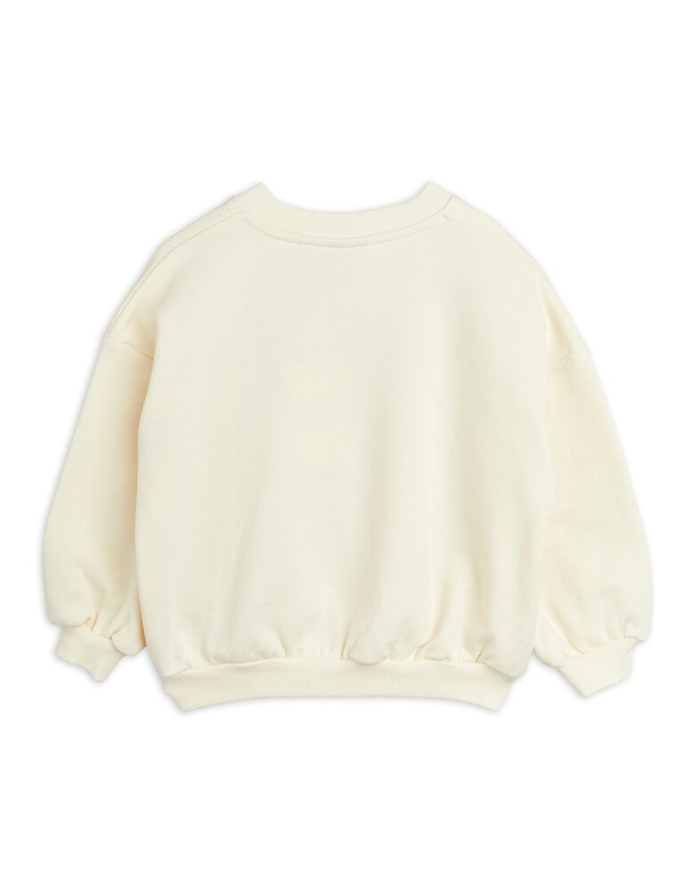 mini rodini Mini Rodini Club muscles sp sweatshirt off white