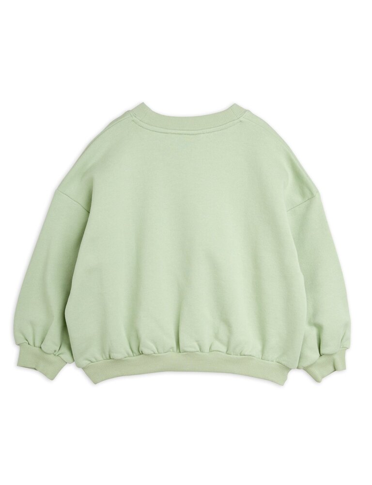 mini rodini Mini Rodini Club muscles sp sweatshirt green