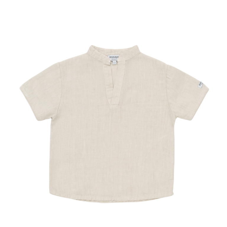 Donsje Amsterdam Donsje - David shirt Sand Beige