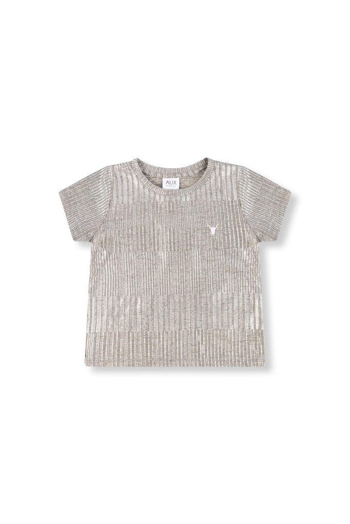 Alix the label  Alix mini - Tiger t-shirt Grey melange