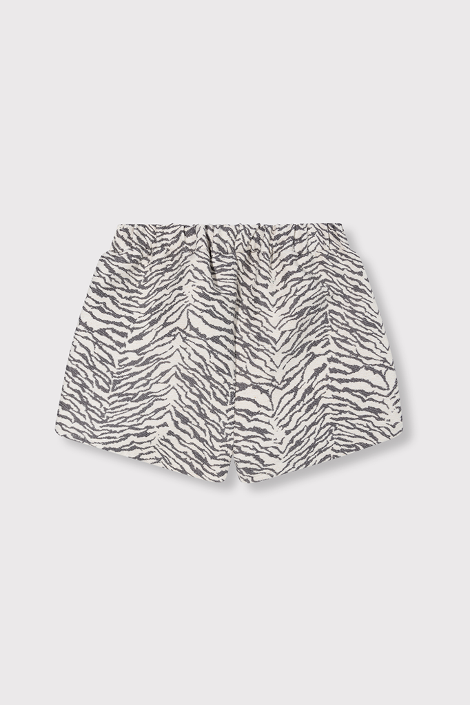 Alix the label Alix mini - Woven tiger Jacquard short