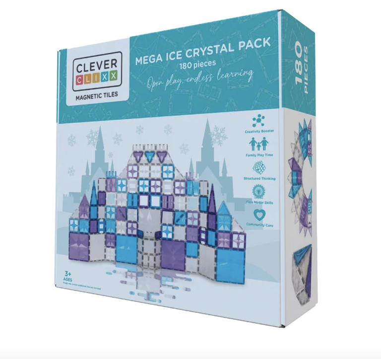 Cleverclixx Cleverclixx - Mega Ice Crystal Pack | 180 Stuks