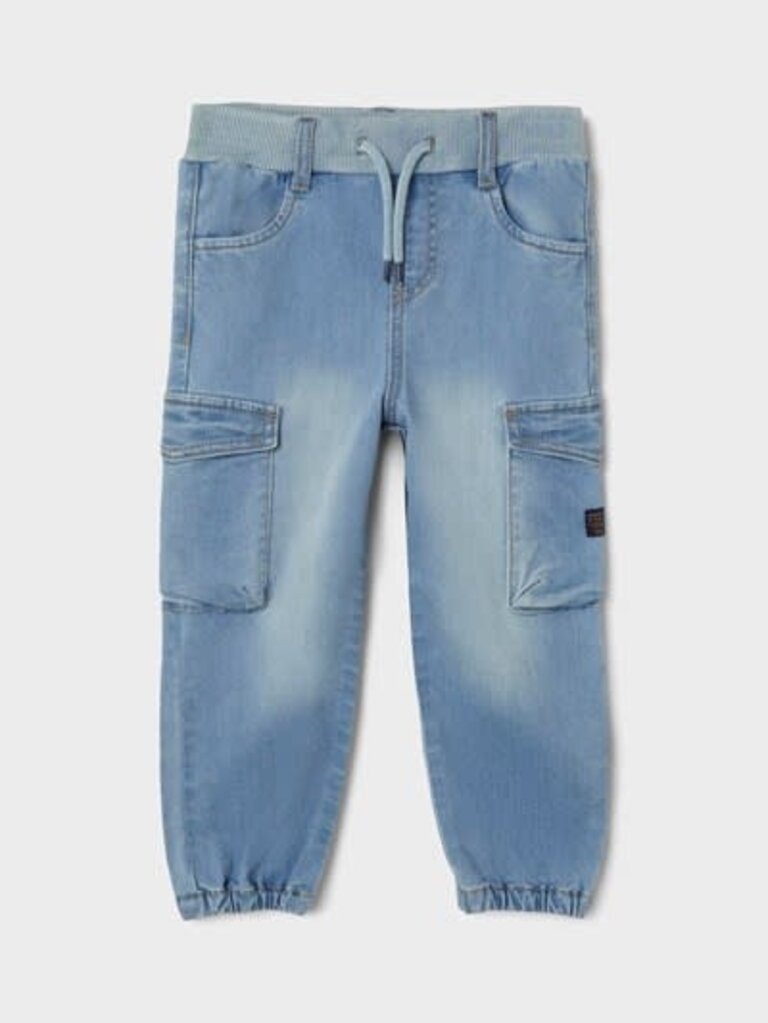 Name It Name it - Ben baggy cargo jeans blue denim