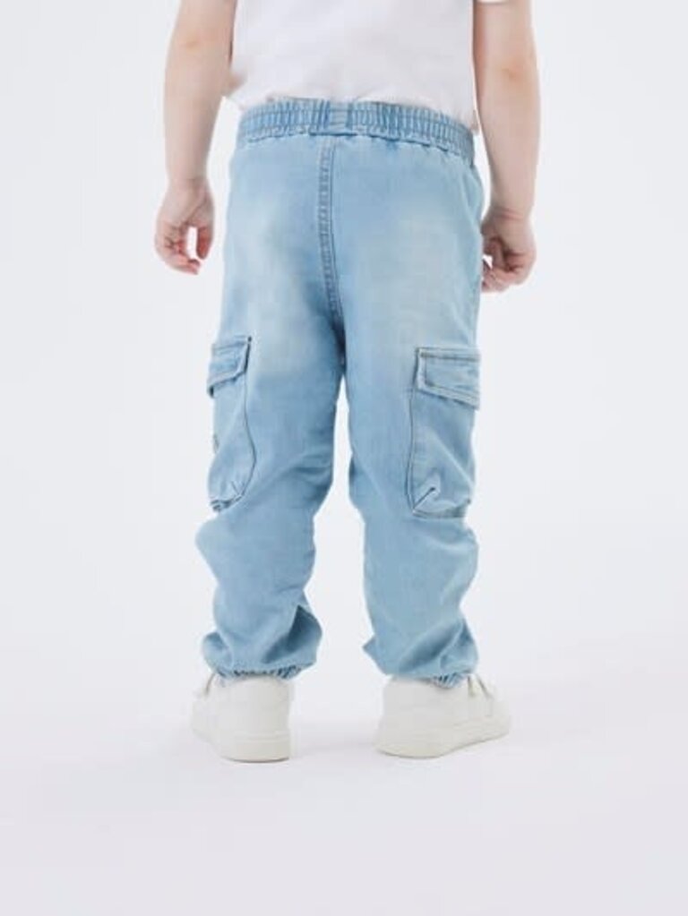 Name It Name it - Ben baggy cargo jeans blue denim