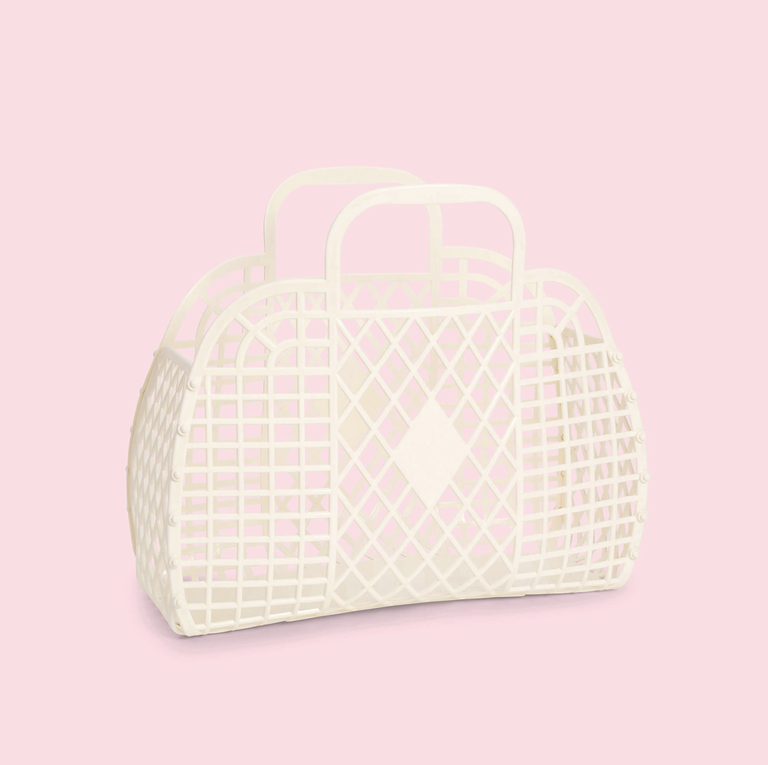 sunjellies Sunjellies - Retro Basket small cream