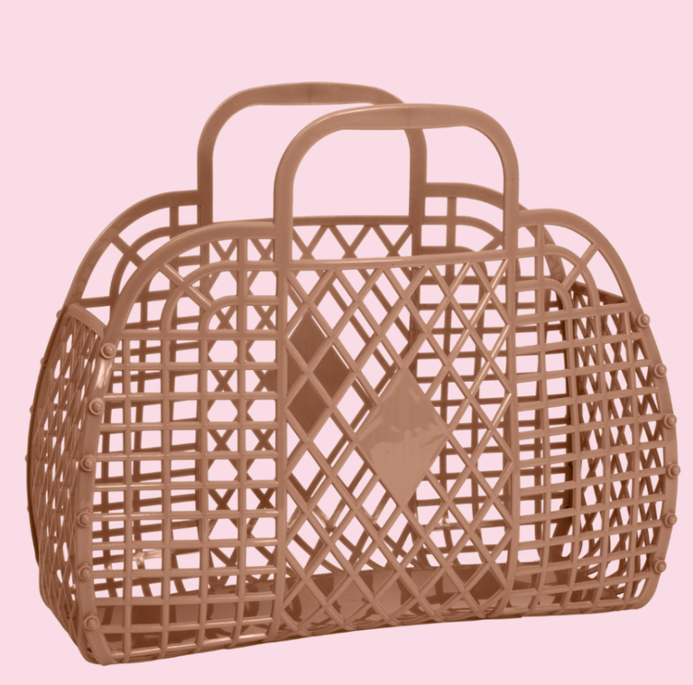 sunjellies Sunjellies - Retro Basket large Mocha