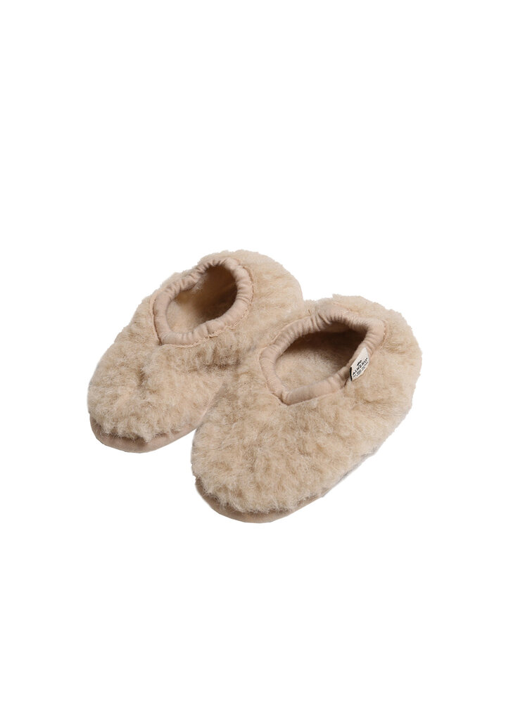 alwero Alwero - sloffen ballerina junior eco beige