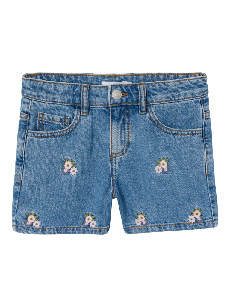 Name It Name it - Bella Denim Flower Shorts